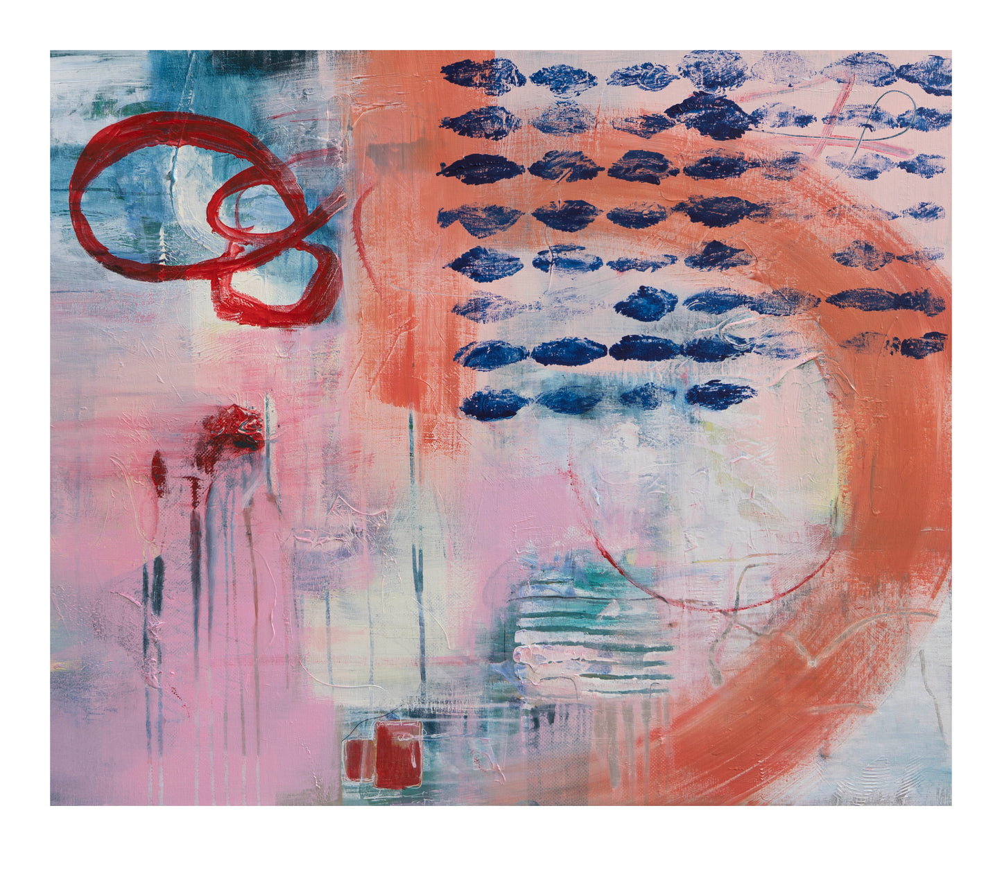 Connected - Fine Art Print av originalmålning av Meeling