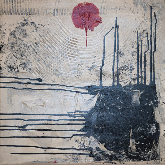 Dot – Abstract Acrylic Painting by Meeling
