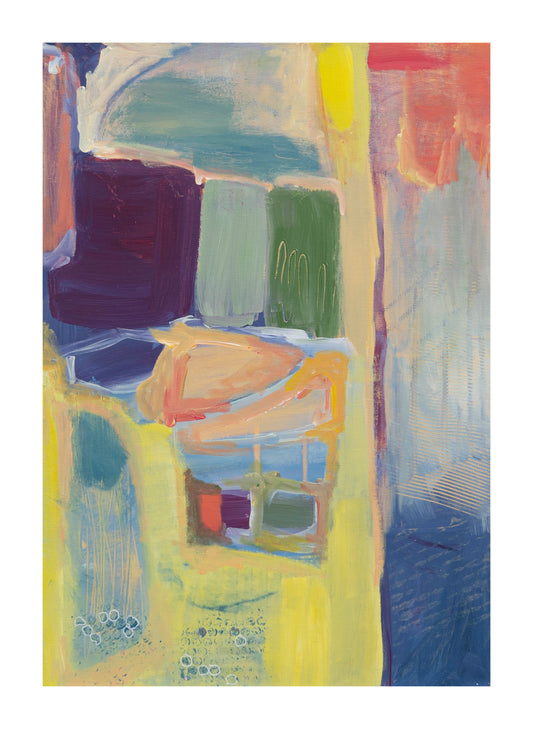 Composed - Fine Art Print av originalmålning av Meeling